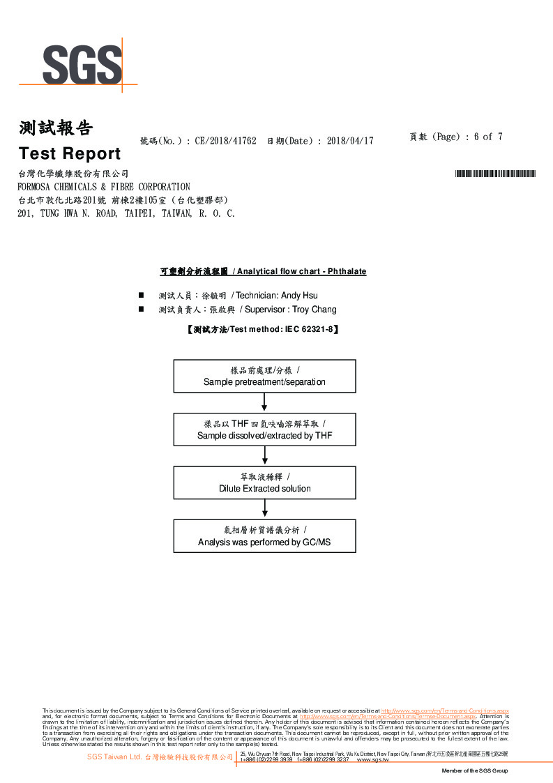台化PP樹脂（TIRIPRO® PP Resin）K4515 Rohs_SGS 認證文件_6