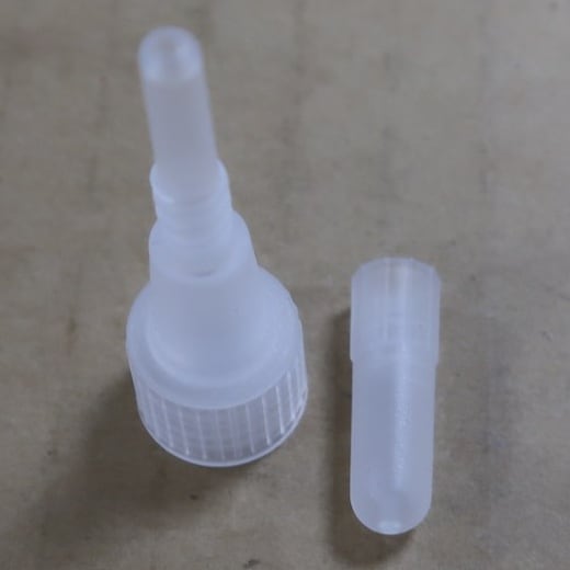 透明墨水瓶上下蓋射出(代工)_近拍